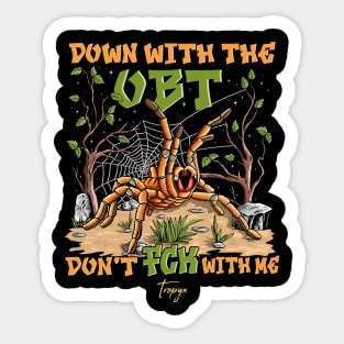 Orange Baboon Tarantula (OBT) Sticker